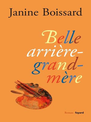 cover image of Belle arrière-grand-mère